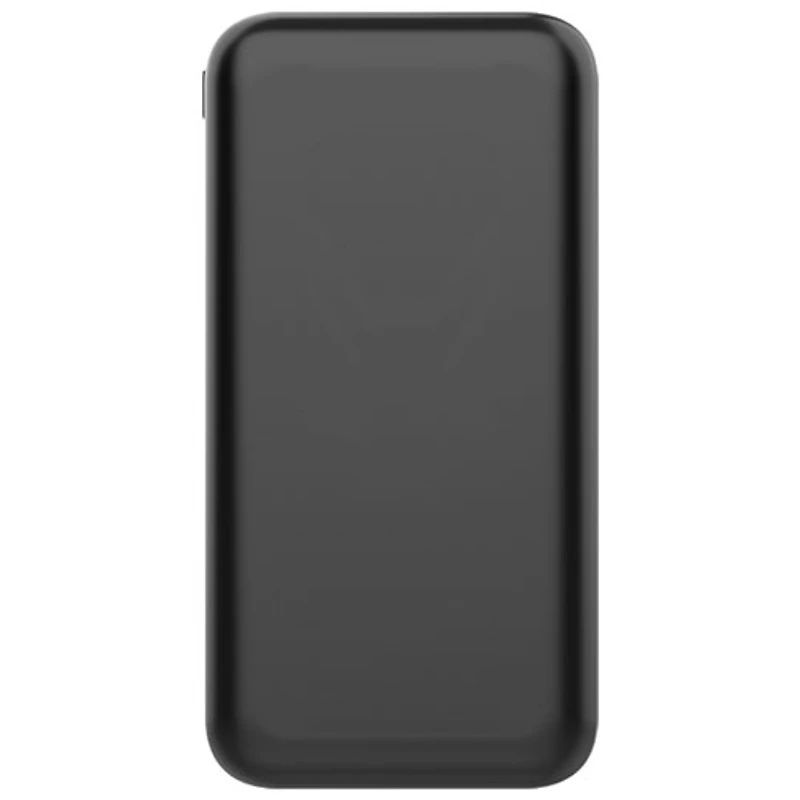 Chargeur portable à deux ports USB de 15 000 mA h de ChargeTech - Noir