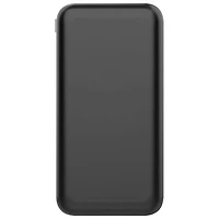 Chargeur portable à deux ports USB de 15 000 mA h de ChargeTech - Noir