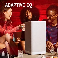 Haut-parleur de fête sans fil Bluetooth à l'épreuve des éclaboussures HYPERBOOM d'Ultimate Ears - Blanc