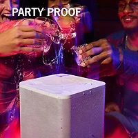 Haut-parleur de fête sans fil Bluetooth à l'épreuve des éclaboussures HYPERBOOM d'Ultimate Ears - Blanc