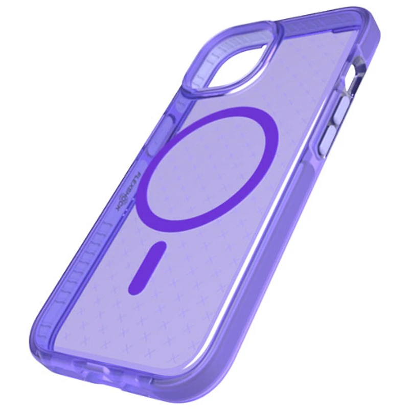 Étui souple ajusté Evo Check de tech21 pour iPhone 14/13 - Violet