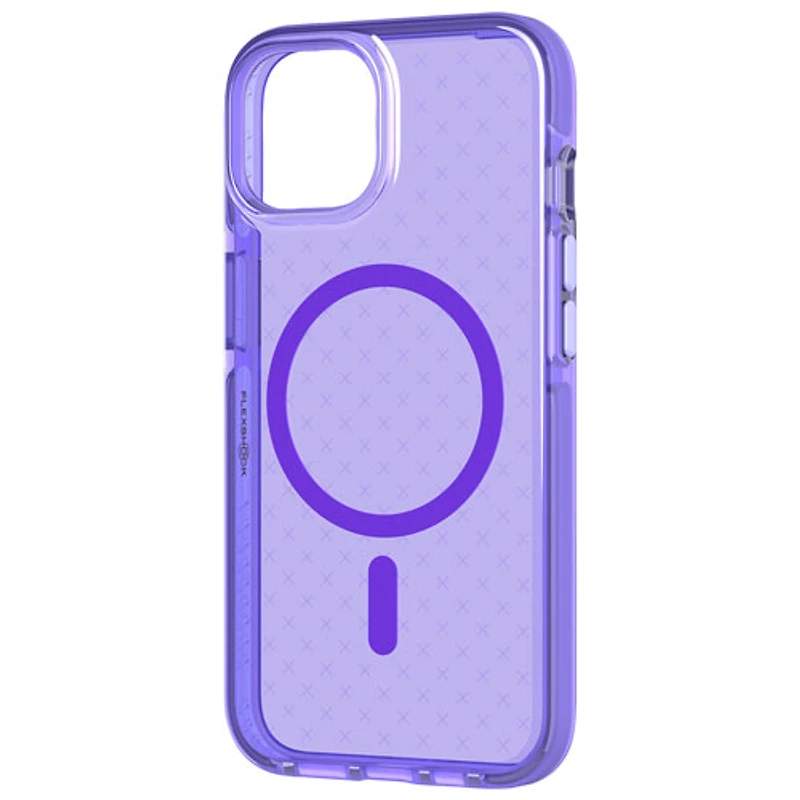 Étui souple ajusté Evo Check de tech21 pour iPhone 14/13 - Violet