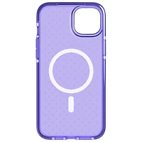 tech21 Evo Check Fitted Soft Shell Case for iPhone 14 Plus - Wondrous Purple