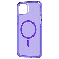 tech21 Evo Check Fitted Soft Shell Case for iPhone 14 Plus - Wondrous Purple