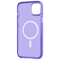 tech21 Evo Check Fitted Soft Shell Case for iPhone 14 Plus - Wondrous Purple