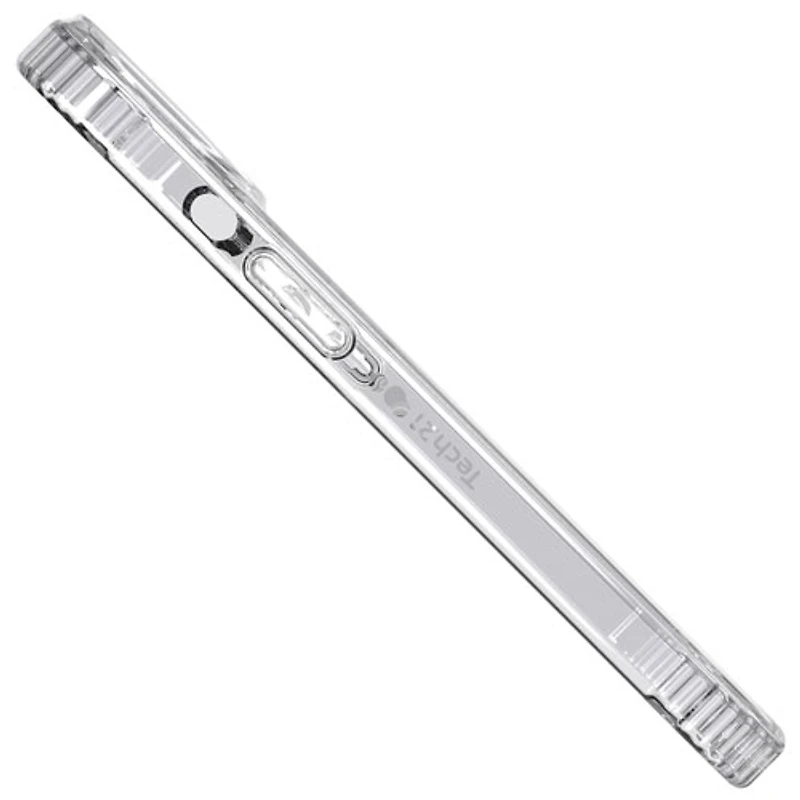 Étui rigide ajusté Evo Clear de tech21 pour iPhone 14/13 - Transparent