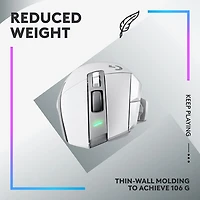 Logitech G502 X PLUS 25000 DPI Wireless Optical Gaming Mouse - White - Only at Best Buy