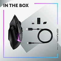 Logitech G502 X PLUS 25000 DPI Wireless Optical Gaming Mouse - Black