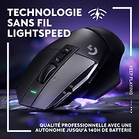 Logitech G502 X LIGHTSPEED 25000 DPI Wireless Optical Gaming Mouse - Black