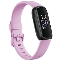 Moniteur de mise en forme Inspire 3 de Fitbit avec moniteur de fréquence cardiaque - Lilas joie de vivre