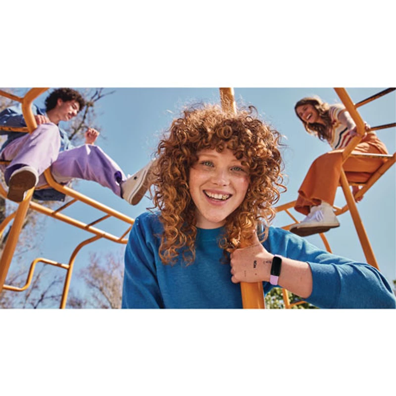 Moniteur de mise en forme Inspire 3 de Fitbit avec moniteur de fréquence cardiaque - Lilas joie de vivre