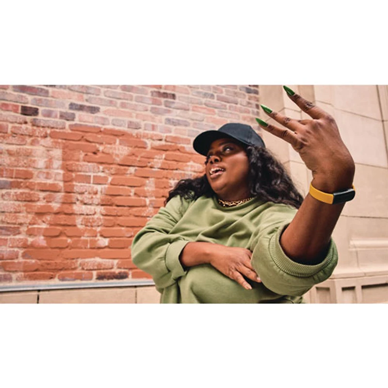 Moniteur de mise en forme Inspire 3 de Fitbit avec moniteur de fréquence cardiaque - Éclat matinal