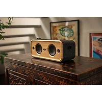 Haut-parleur sans fil Bluetooth résistant aux éclaboussures Get Together 2 XL de House of Marley - Noir signature