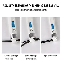 Yu-mn Smart Jump Rope - Black/White