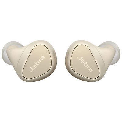 Jabra Elite 5 In-Ear Noise Cancelling True Wireless Earbuds - Gold Beige