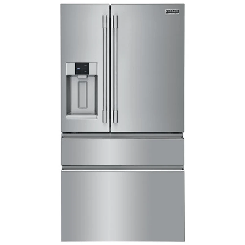 Réfrigérateur à deux portes de 36 po avec distributeur d'eau et de glaçons Pro de Frigidaire (PRMC2285AF) - Acier inoxydable