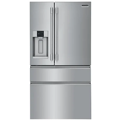 Réfrigérateur à deux portes de 36 po avec distributeur d'eau et de glaçons Pro de Frigidaire (PRMC2285AF) - Acier inoxydable