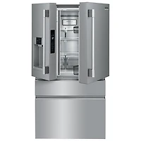 Réfrigérateur à deux portes de 36 po avec distributeur d'eau et de glaçons Pro de Frigidaire (PRMC2285AF) - Acier inoxydable
