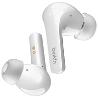 Belkin SoundForm Flow In-Ear Noise Cancelling True Wireless Earbuds - White
