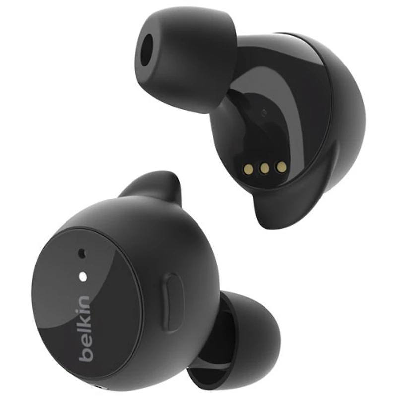 Écouteurs boutons 100 % sans fil à suppression du bruit SoundForm Immerse de Belkin - Noir