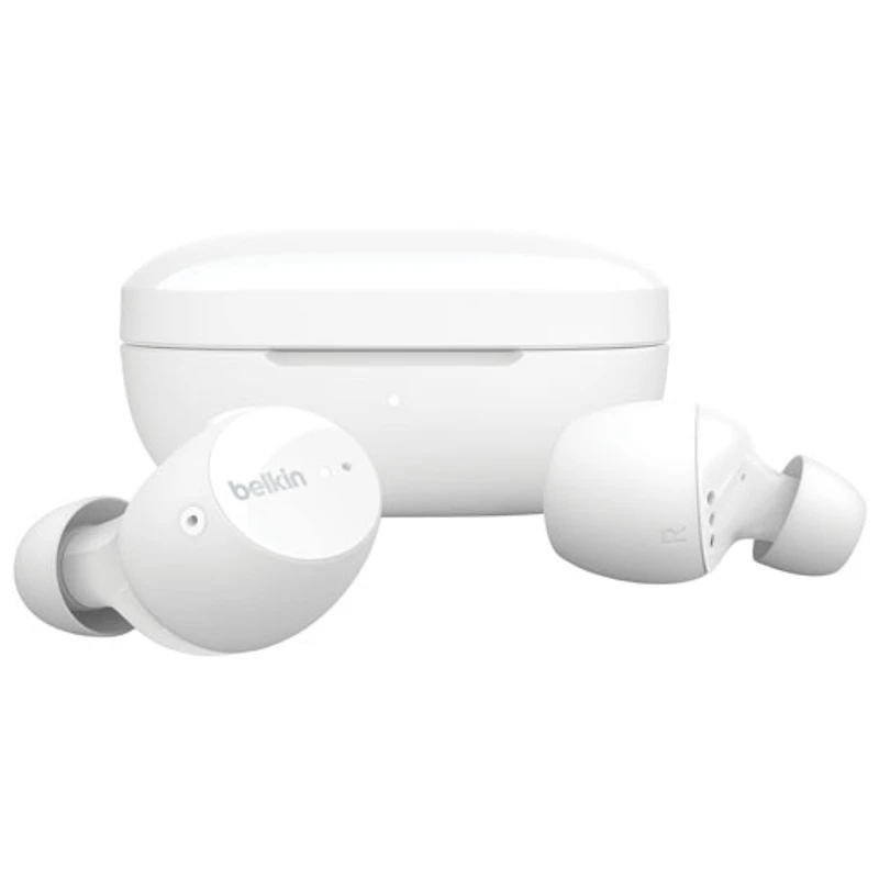Belkin SoundForm Immerse In-Ear Noise Cancelling True Wireless Earbuds - White