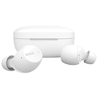 Belkin SoundForm Immerse In-Ear Noise Cancelling True Wireless Earbuds - White