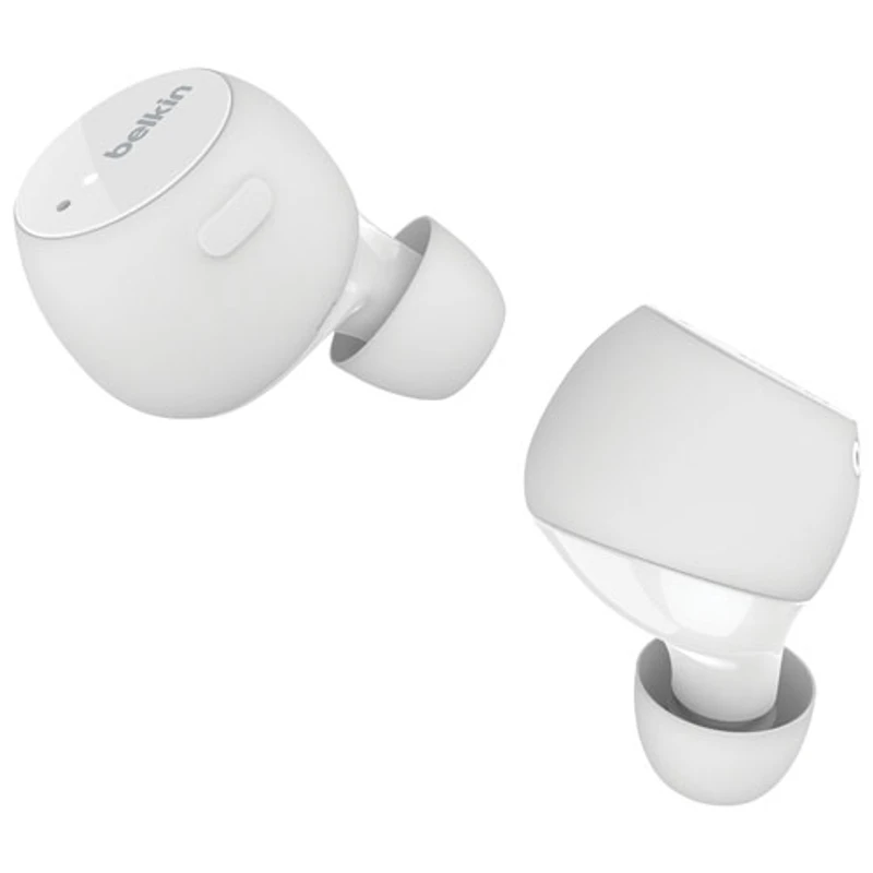 Belkin SoundForm Immerse In-Ear Noise Cancelling True Wireless Earbuds - White