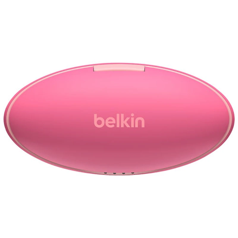 Écouteurs boutons 100 % sans fil à isolation sonore pour enfants SoundForm Nano de Belkin - Rose