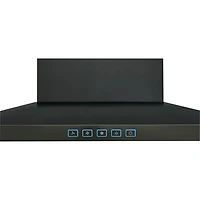 Hotte murale de 30 po de Broan (BWS1304BLS) - Acier inoxydable noir