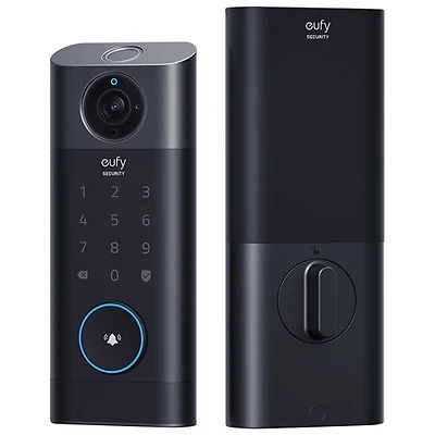 eufy Security Video Wi-Fi Smart Lock - Black