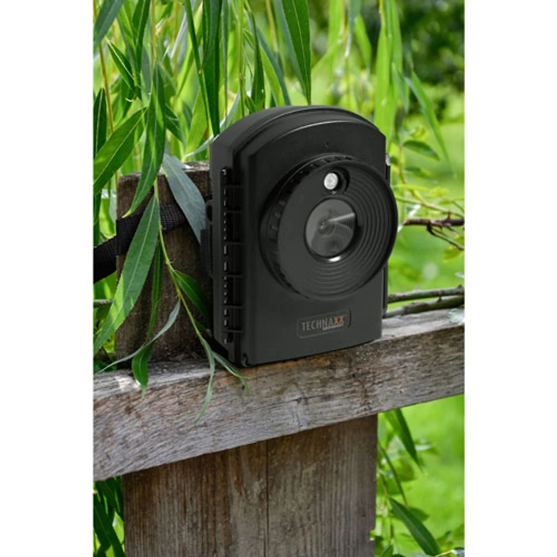 Système de surveillance sans fil 1 canal de Technaxx avec 1 caméra compacte HD intégrale 1080p - Noir