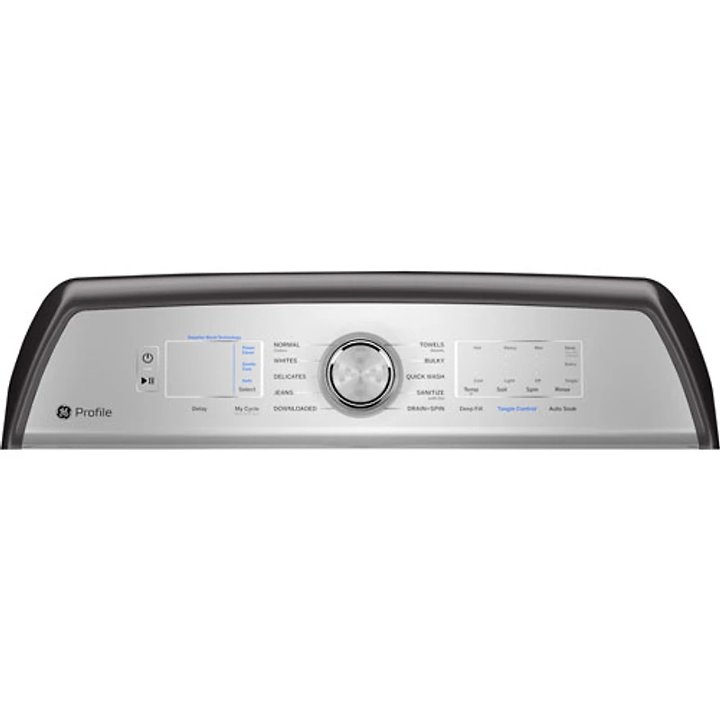 GE Profile 5.8 Cu. Ft. High Efficiency Top Load Washer (PTW600BPRDG) - Diamond Grey