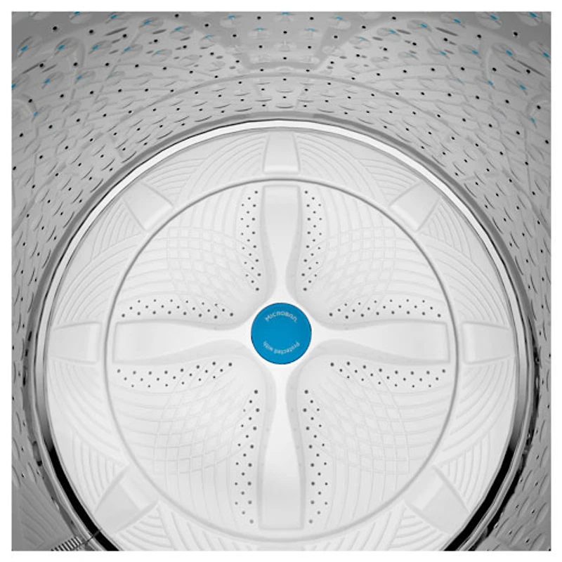 Laveuse à chargement par le haut haute efficacité de 5,8 pi³ Profile de GE (PTW600BSRWS) - Blanc