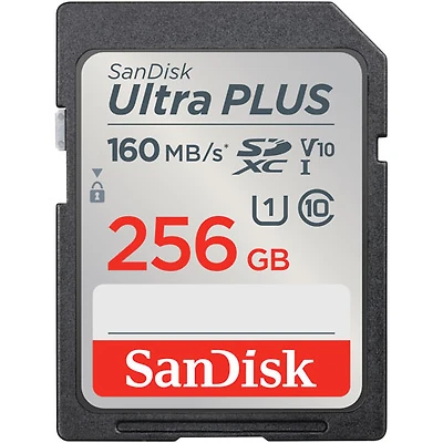 Carte mémoire Ultra PLUS V10 130 Mo/s 256 Go de SanDisk