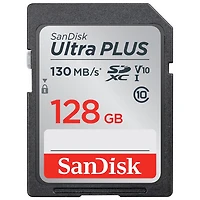 Carte mémoire Ultra PLUS V10 130 Mo/s 128 Go de SanDisk