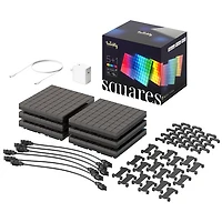Twinkly Squares RGB Smart LED Light Panels - Combo Kit - 6 Panels