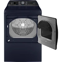 Sécheuse électrique à vapeur de 7,3 pi³ Profile de GE (PTD90EBMTRS) - Bleu saphir