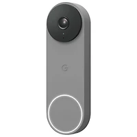 Sonnette vidéo Wi-Fi (avec fil) Google Nest (2e génération) - Cendré