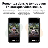 Sonnette vidéo Wi-Fi (avec fil) Google Nest (2e génération) - Cendré