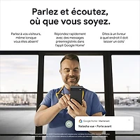 Sonnette vidéo Wi-Fi (avec fil) Google Nest (2e génération) - Cendré