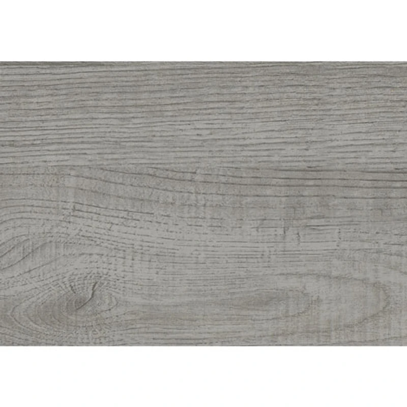 Table d'appoint rectangulaire contemporaine avec tablette en C de Monarch - Gris