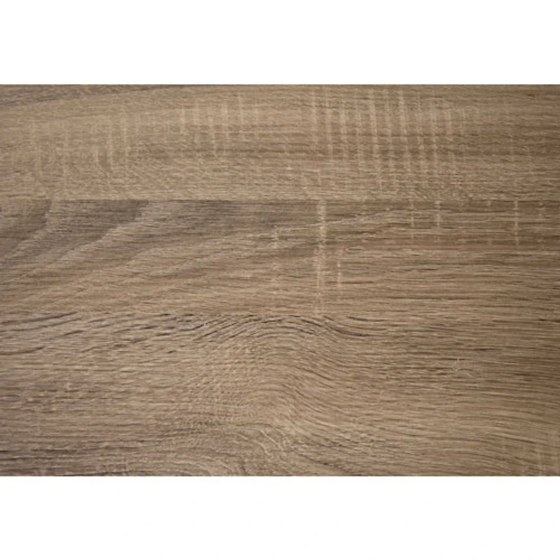 Table d'appoint rectangulaire contemporaine à 2 tablettes de Monarch - Taupe foncé/Noir