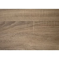 Table d'appoint rectangulaire contemporaine à 2 tablettes de Monarch - Taupe foncé/Noir