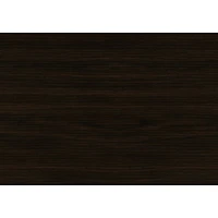 Table d'appoint rectangulaire contemporaine à 2 tablettes de Monarch - Expresso/Noir