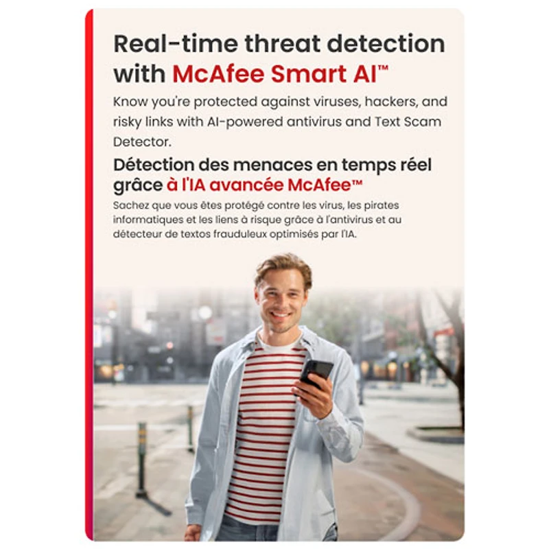 McAfee+ Premium Individual (PC/Mac/iOS/Android) - Appareils illimités - 1 an