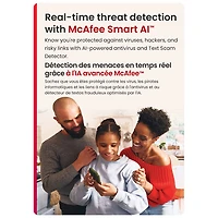 McAfee+ Premium Family (PC/Mac/iOS/Android) - Appareils illimités - 1 an