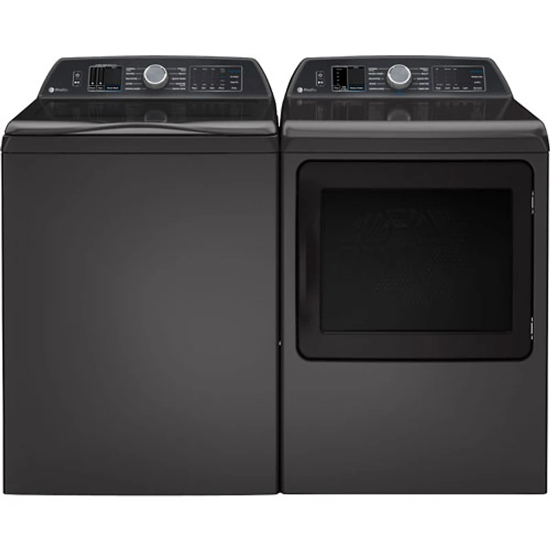 GE Profile 6.2 Cu. Ft. High Efficiency Top Load Washer (PTW700BPTDG) - Diamond Grey