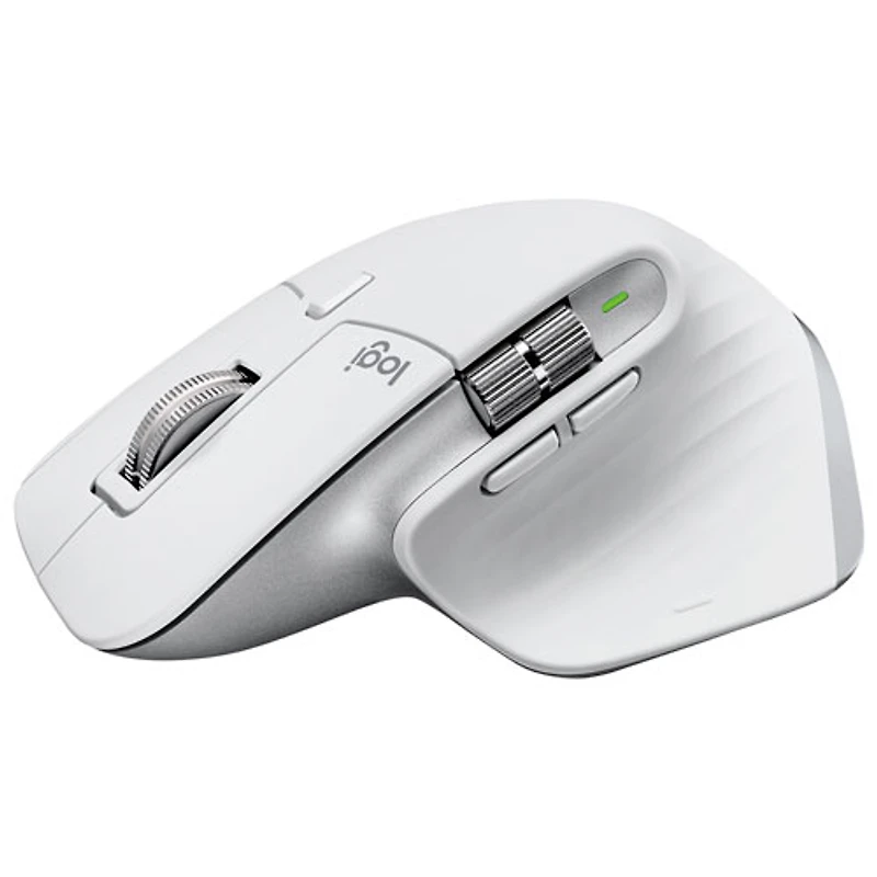 Souris Bluetooth optique MX Master 3S de Logitech pour Mac - Gris pâle