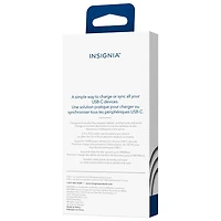 Insignia 2.5m (8 ft.) USB-C to USB-C Charge Cable (NS-CC5A8FT-C) - White - Only at Best Buy