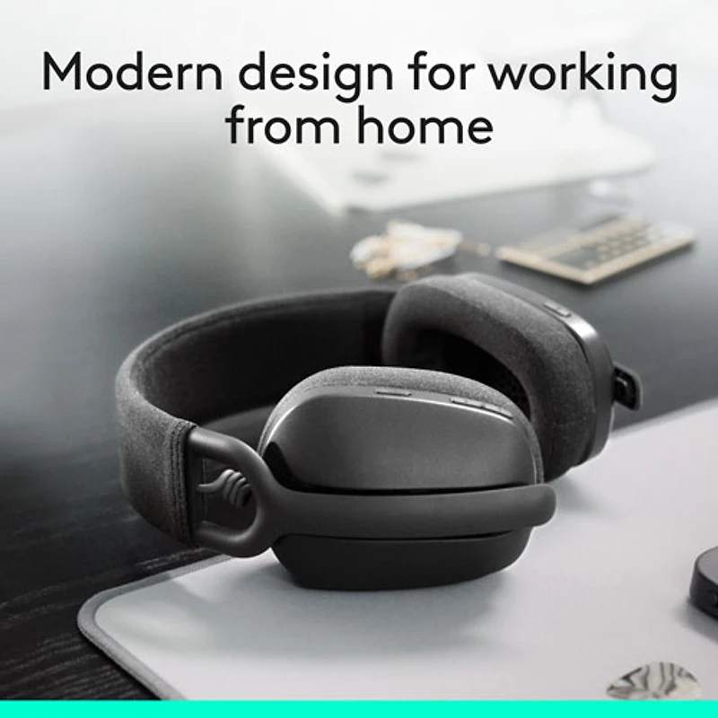 Logitech Zone Vibe 100 Wireless Headset with Microphone - Graphite